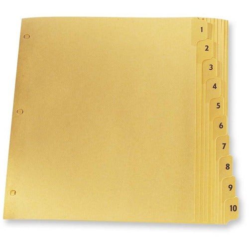 Oxford Laminated Tab Index Divider CR21310B