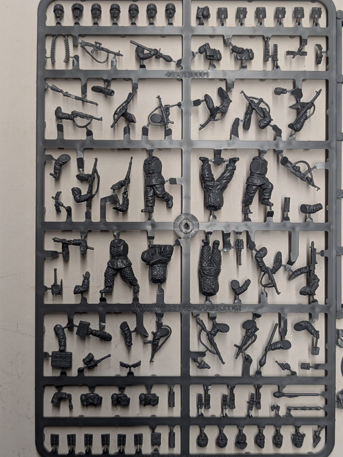 German Fallschirmjager Winter Sprue Bolt Action 28mm WWII Germany Warlord Games