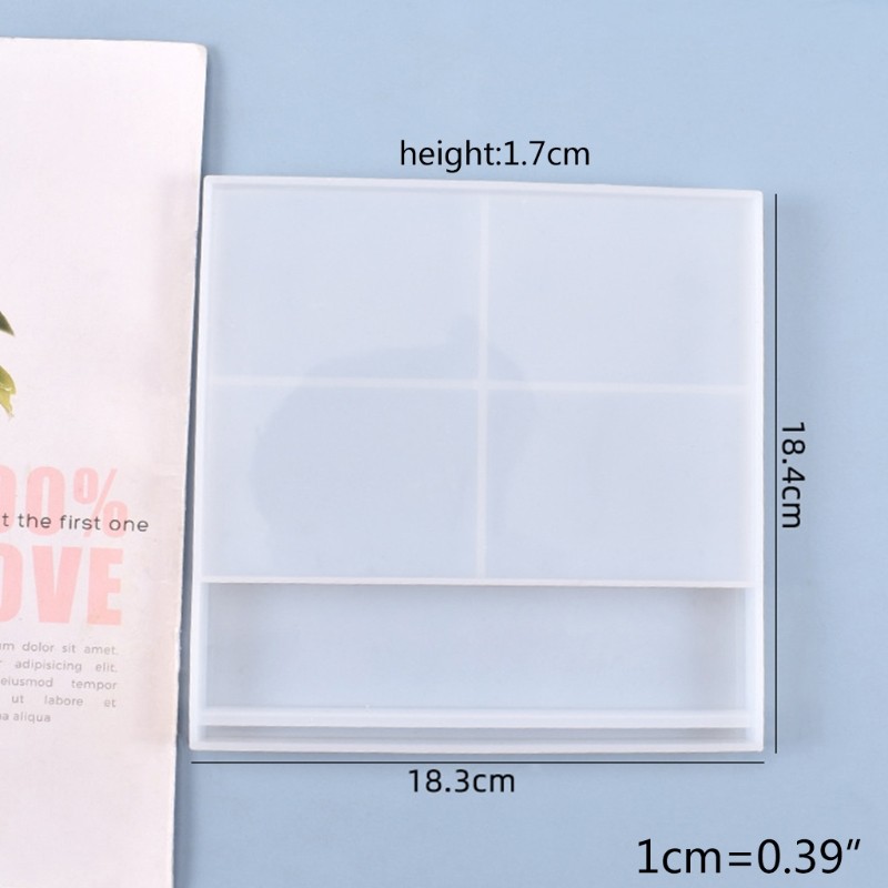 Large Square Epoxy Molds Home Table Decorations Picture Frames UV Casting Mold