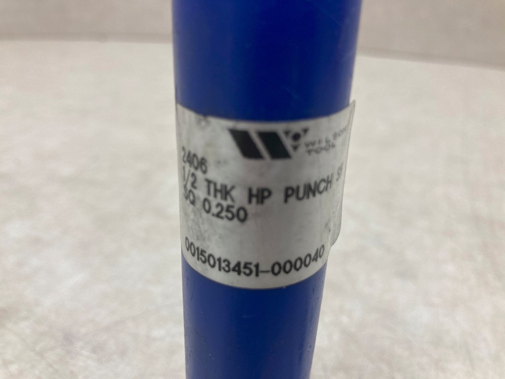 Wilson Tool 0.250 SQ Punch Press Square