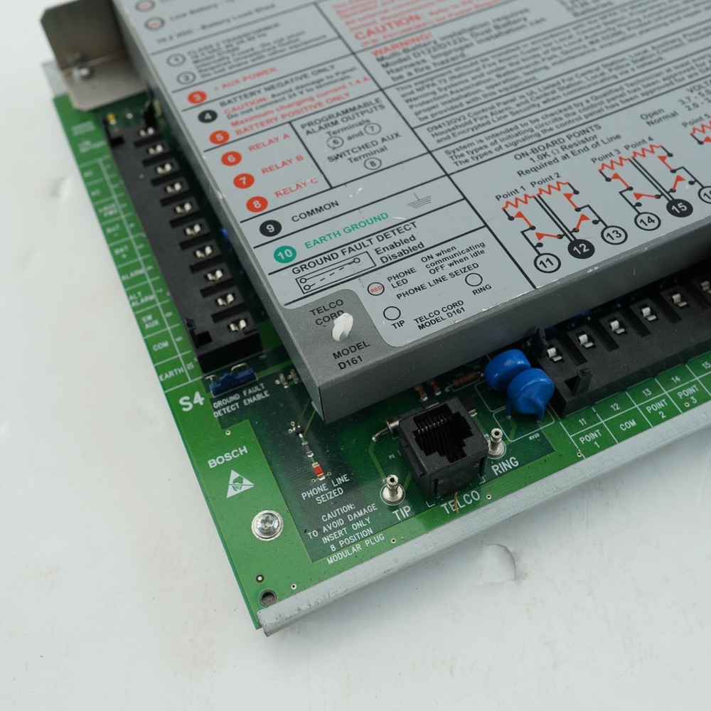 Bosch D9412GV2 Commercial Protected Premises Control Panel UNTESTED AS FOUND