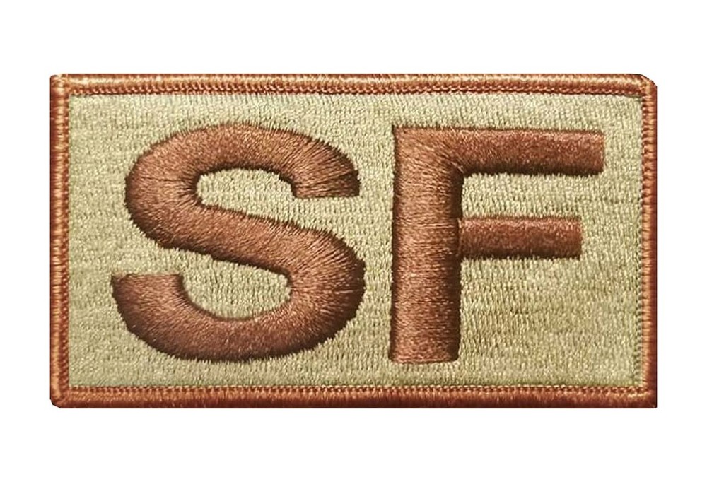 SF (Security Force) USAF Duty Identifier Patch-Veteran Owned Business