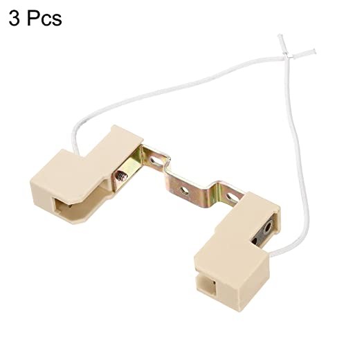 R7S Socket, 3 Pack Ceramic Lamp Holder Halogen Socket Bulb Base Converter 78mm