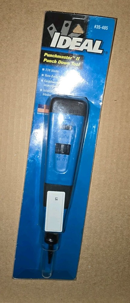 Ideal #35-485 Punchmaster II Punch Down Tool With 110 Blade