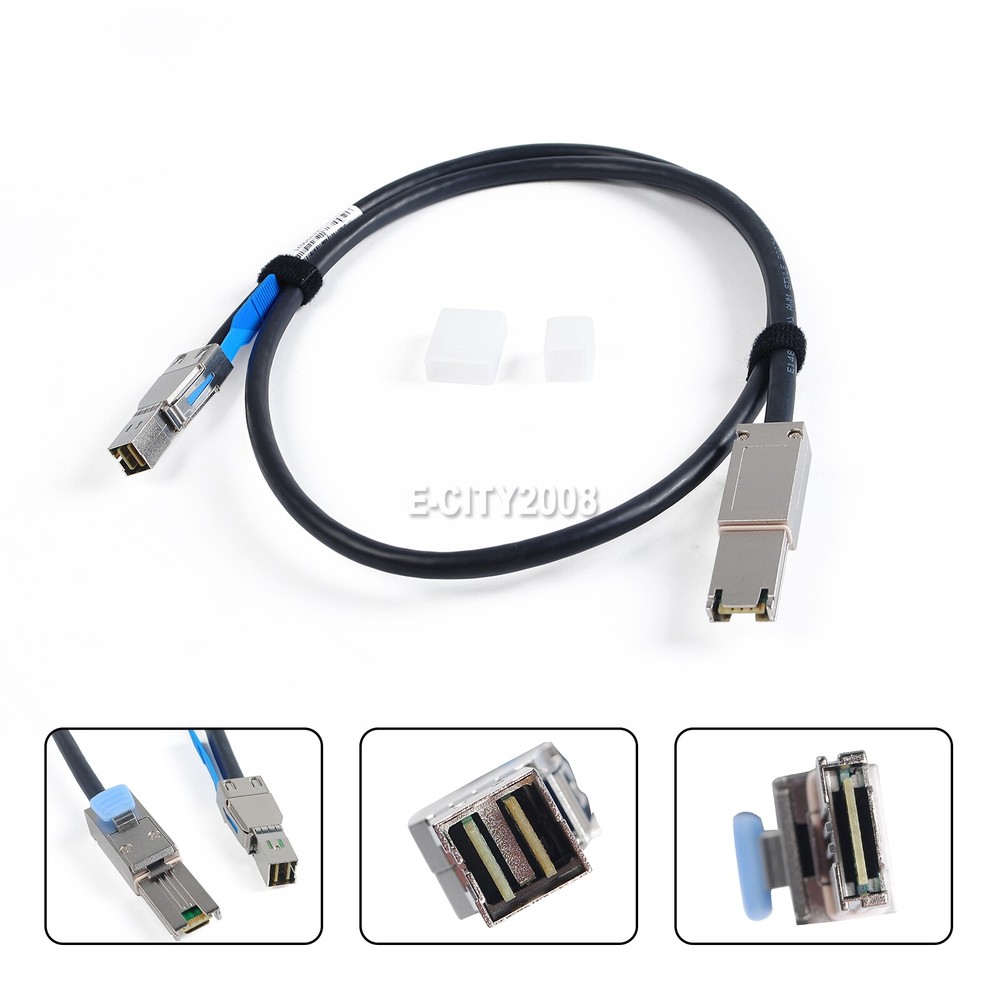 Mini High Density SFF-8644 to SFF-8088 External Hard Drive Data Server Cable 1M
