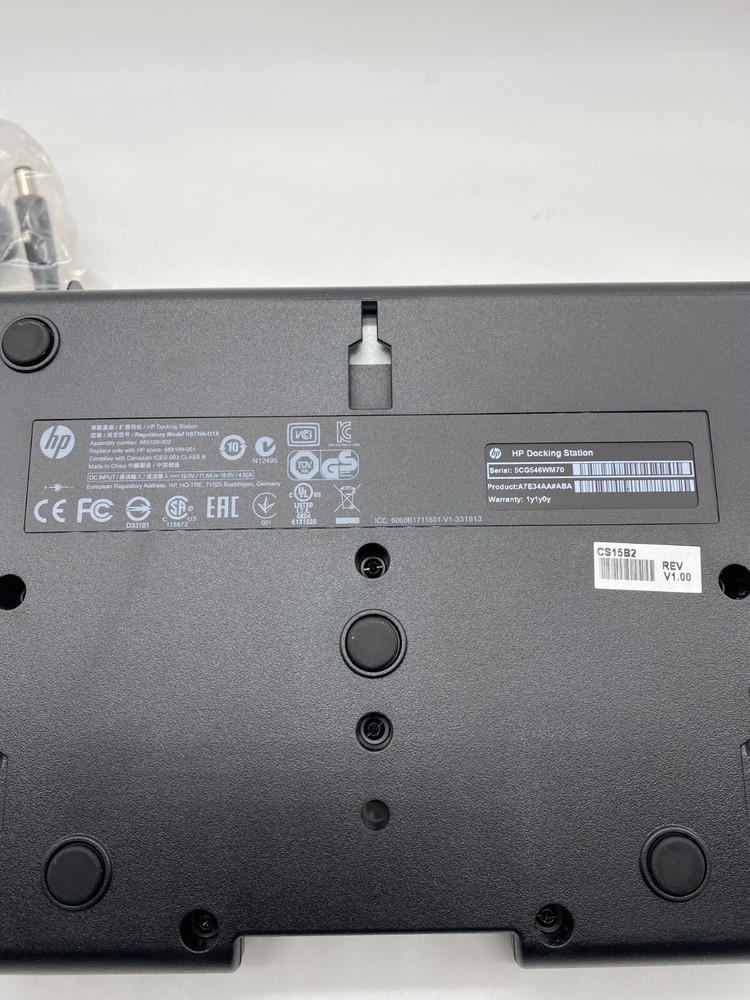 HP DOCKING STATION HSTNN-I11X A7E34AA#ABA