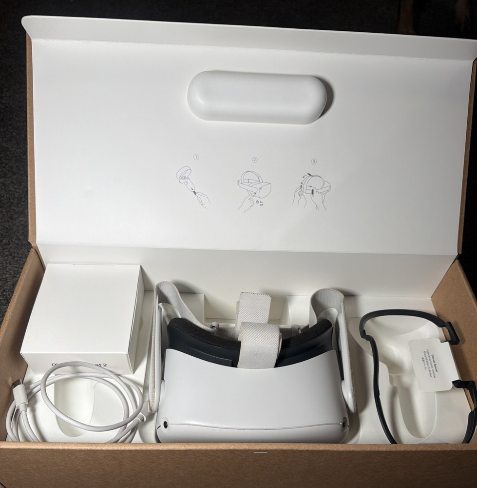 Meta Oculus Quest 2 128GB VR Headset ONLY with No Headstrap No Controllers