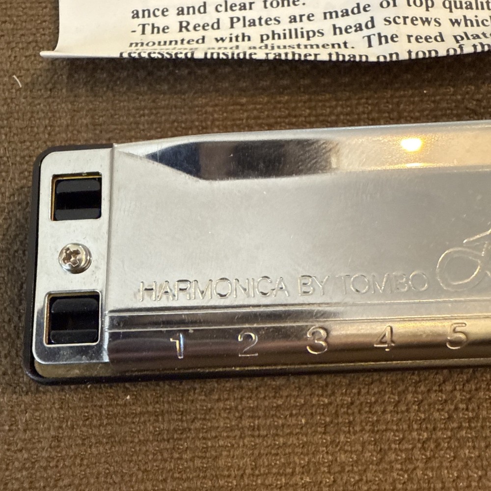 Lee Oskar Natural Minor Harmonica E MINOR W Case And Manual