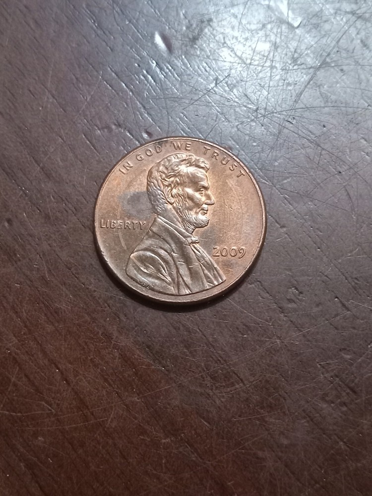 2009 Lincoln No Mint Mark Penny