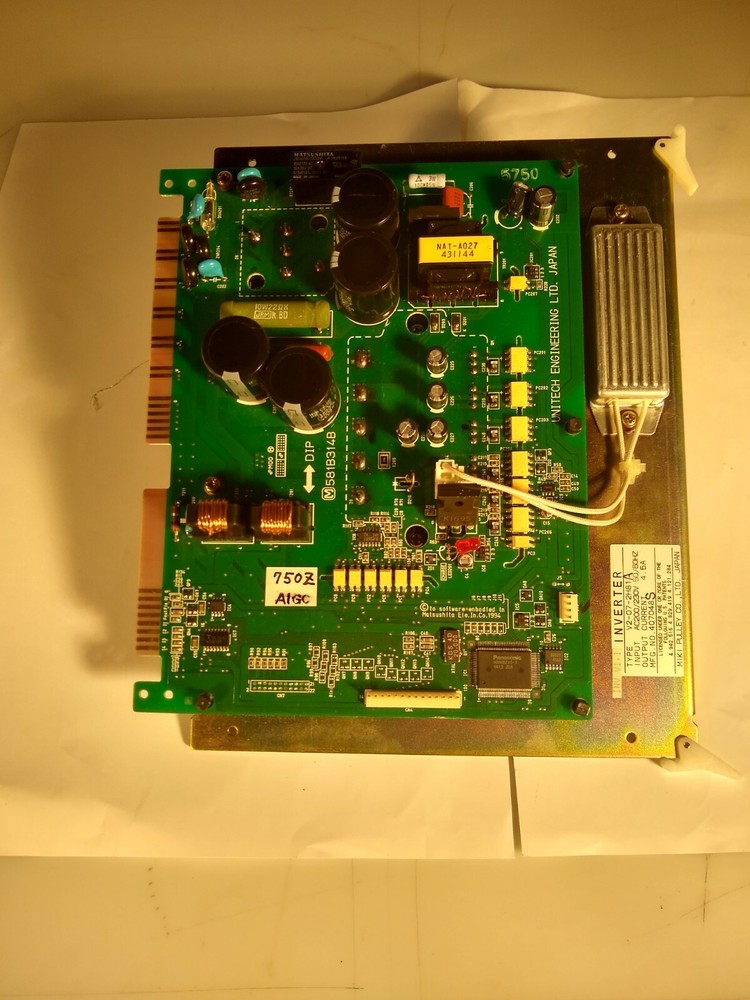 Barudan Inverter board part number 5750,  reference # EBY01340