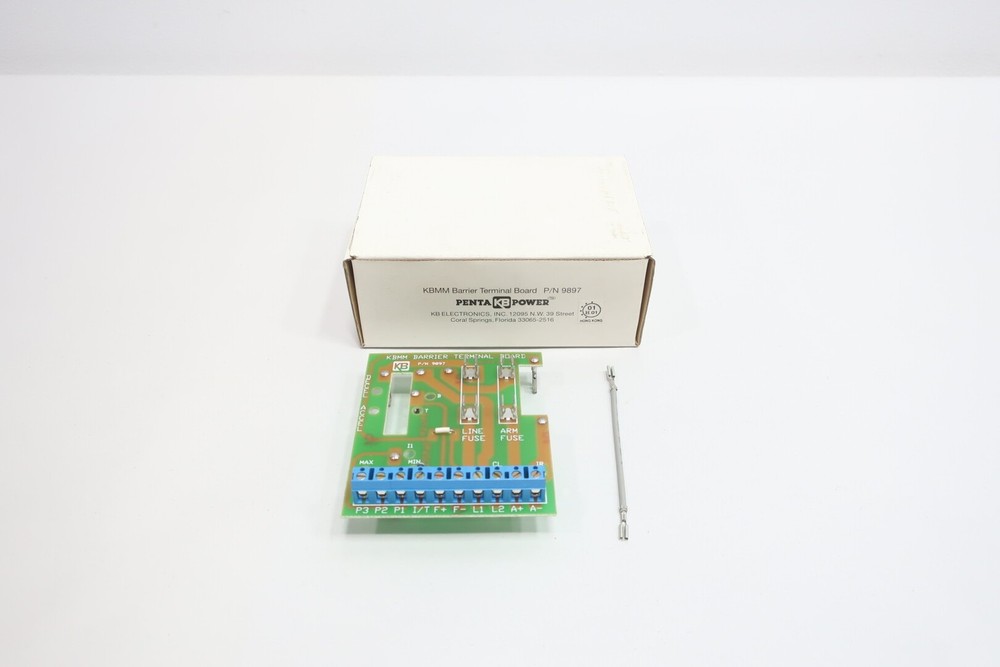 Kb Electronics 9897 Barrier Terminal Board