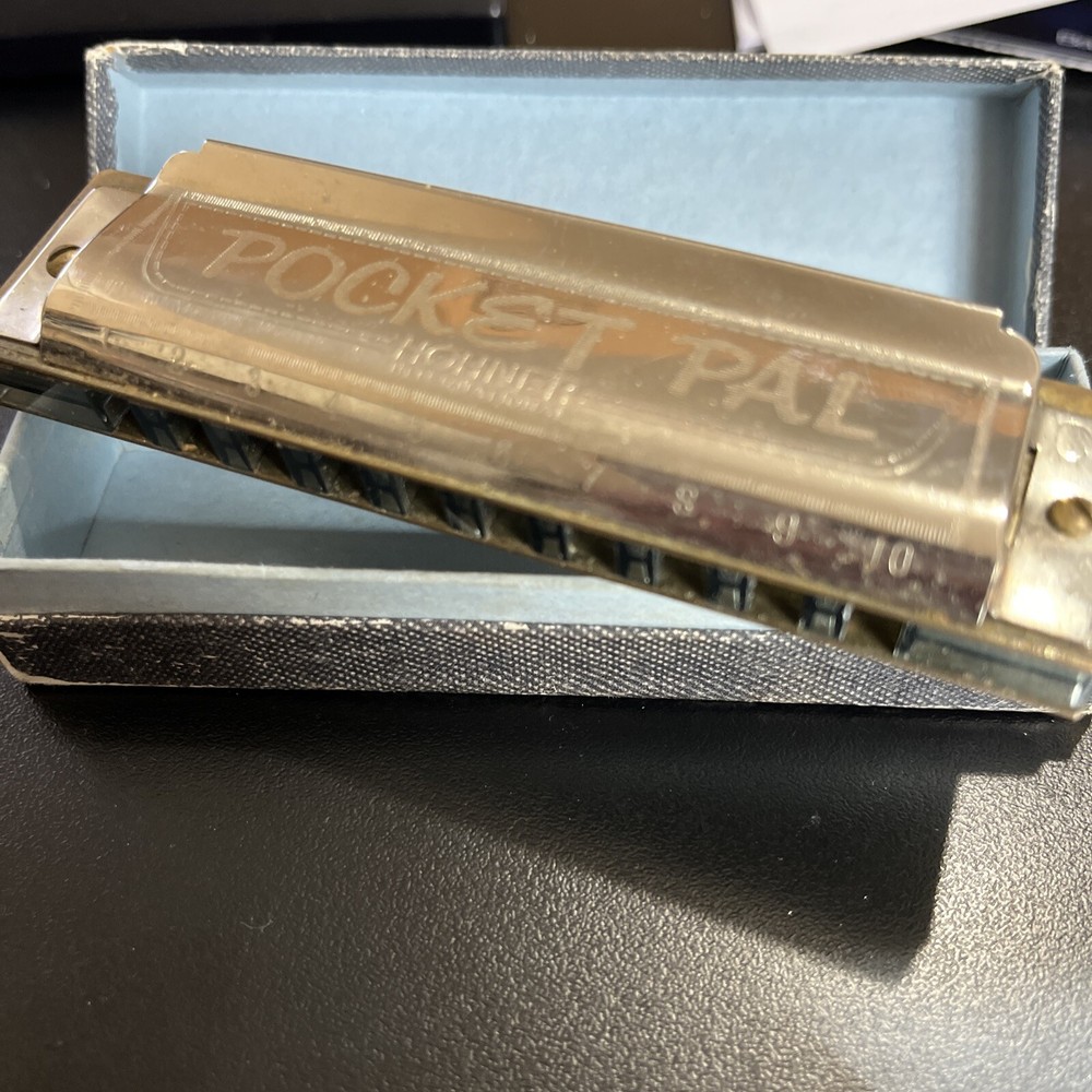 VINTAGE HOHNER POCKET PAL HARMONICA