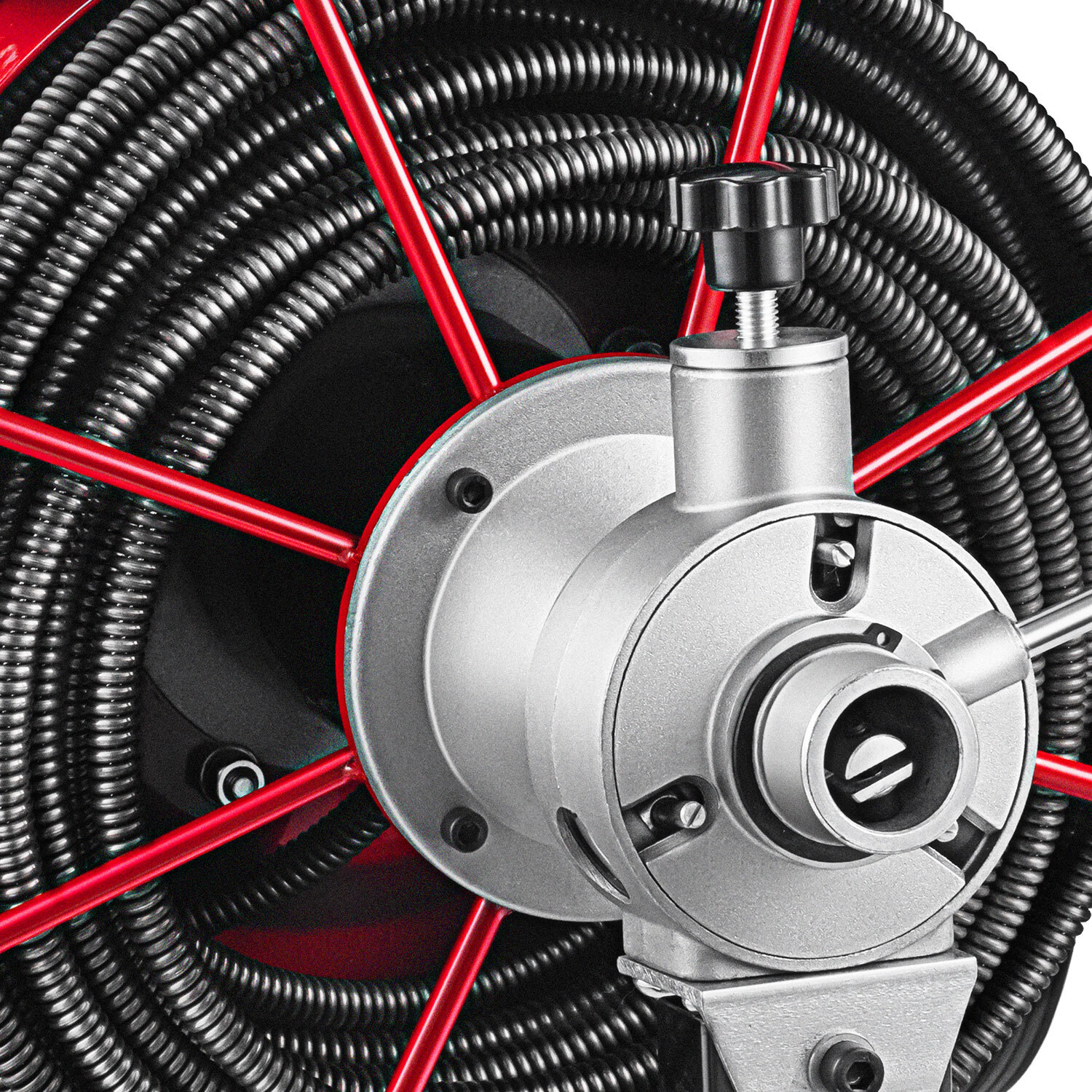 100ft x1/2'' Electric Drain Cleaner Machine Drain Auger Snake Sewer w/ 5 Cutters