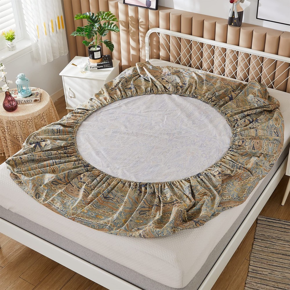 Twin Sheet Set Floral Sheets Ultra Soft Flower Patterned Printed Bed Sheets D...
