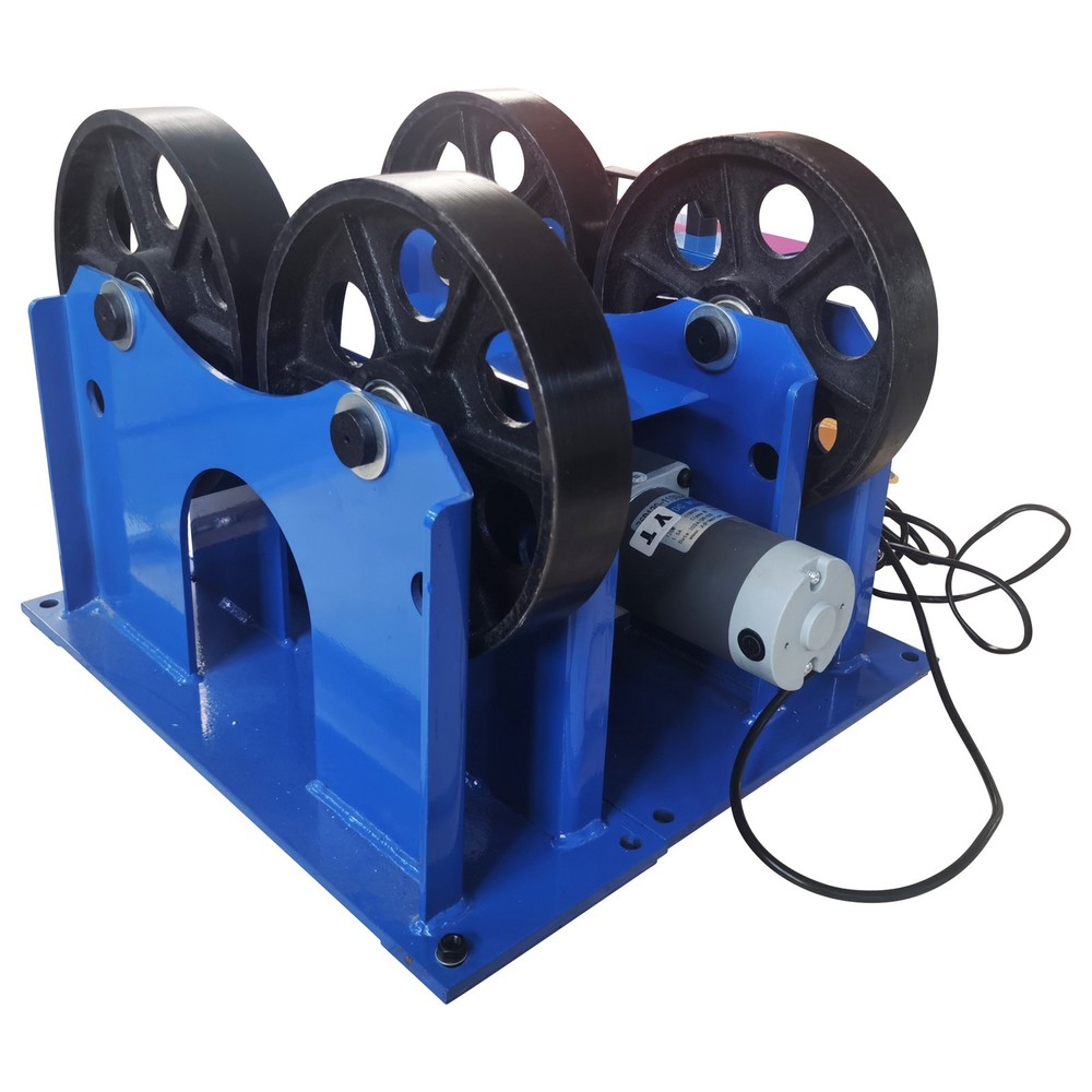 110V 1T Tank Pipe Welding Turning Rolls Welding Support Positioner Roller