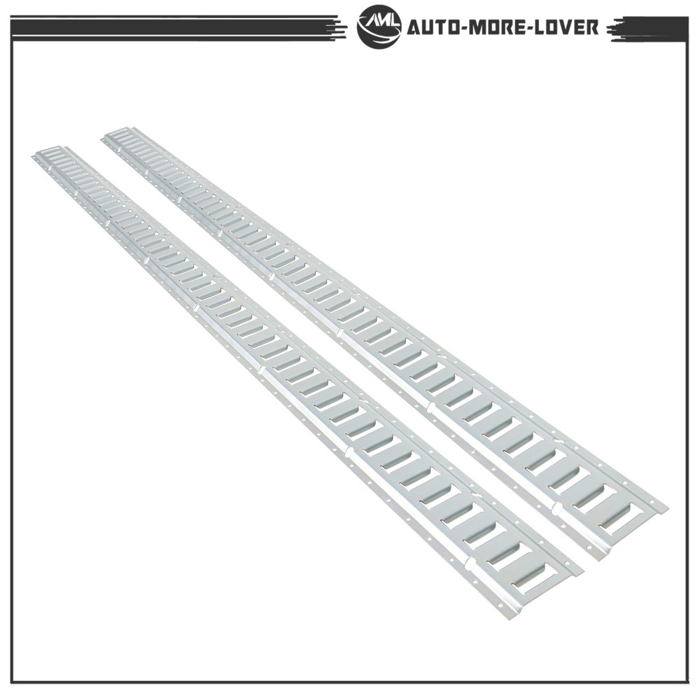 Silver 30 Pack 96" E Track Rail Sections With Mounting Hardware Fit For Trucks