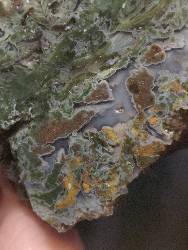 Pink Limb Cast w/ Moss Inclusions (14.8oz)