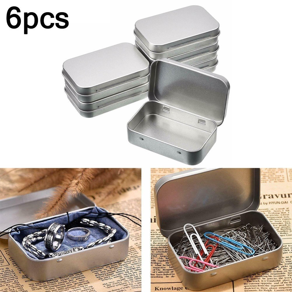 New Metal Box Storage Boxes for MINI Candles Practical Set Small Container