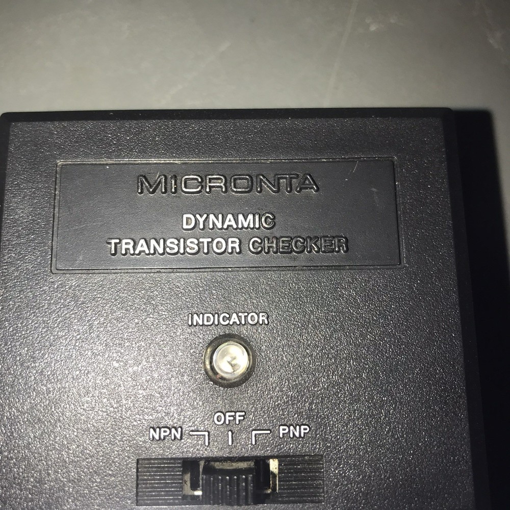 Micronta Dynamic Transistor Checker 22-025