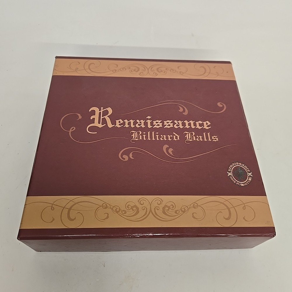 Renaissance Pool / Billiard Balls Professional Quality