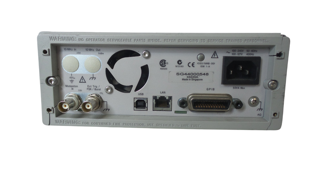 Agilent 33220A Arbitrary Waveform Generator - Free Shipping
