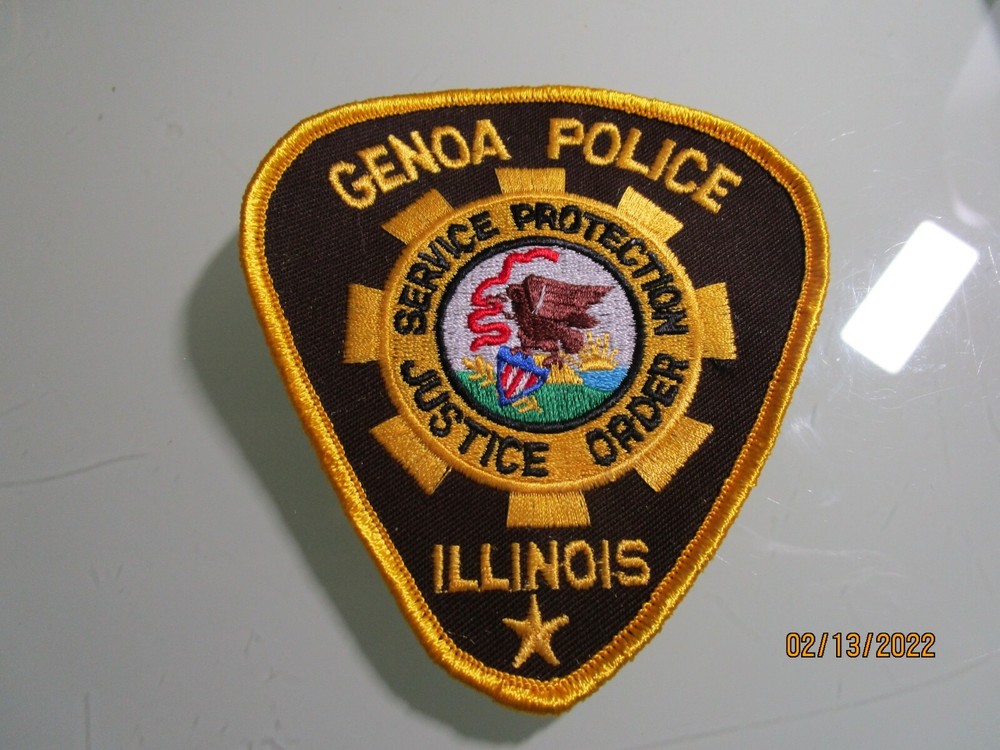 GENOA ILL. POLICE PATCH