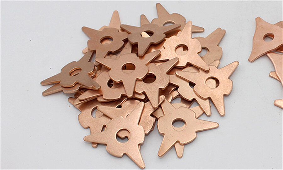 50Pcs 5 Type Stud Welding Kit Accessories Straight Twisted Dent Pulling Rings