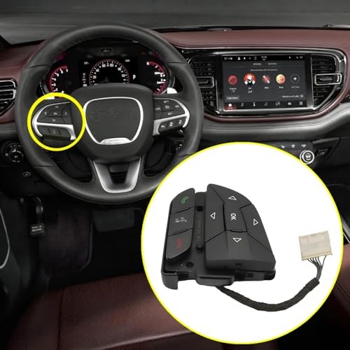 Steering Wheel Audio Control Switch Compatible with Grand Cherokee 2014