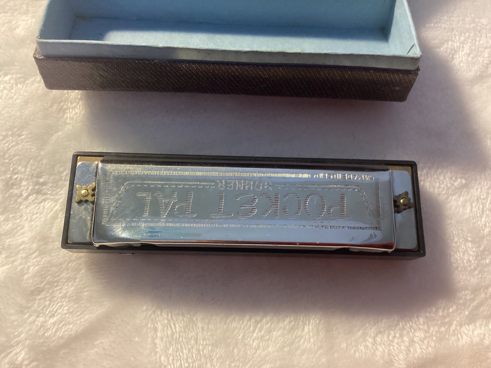 HOHNER Pocket Pal Harmonica with Original Box INSTRUCTIONS