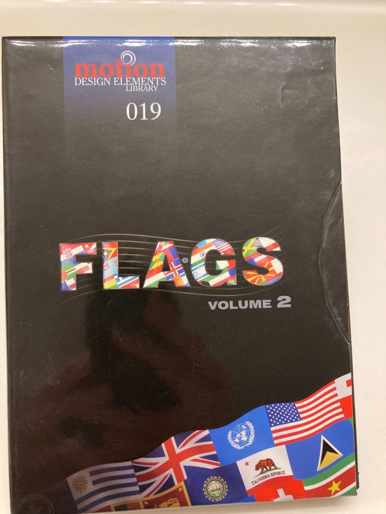 Digital Juice Motion Design Elements - Flags 2  (5 DVD Set)