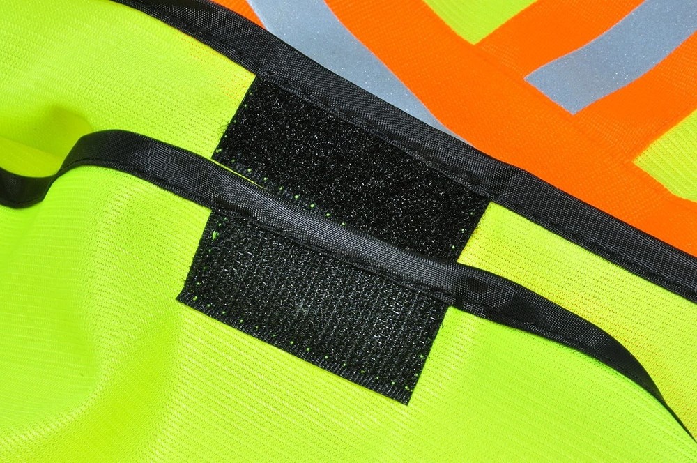 High Visibility Reflective Safety Vest ANSI Class 2 - Multi-Function Pockets