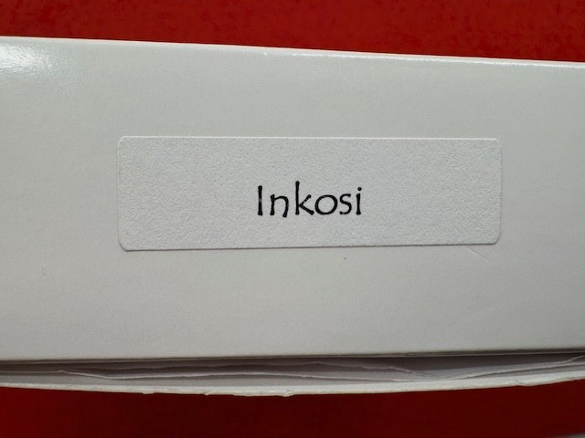 MINT, BOXED CHRIS REEVE SMALL INKOSI TITANIUM FOLDER, COMPLETE (754)