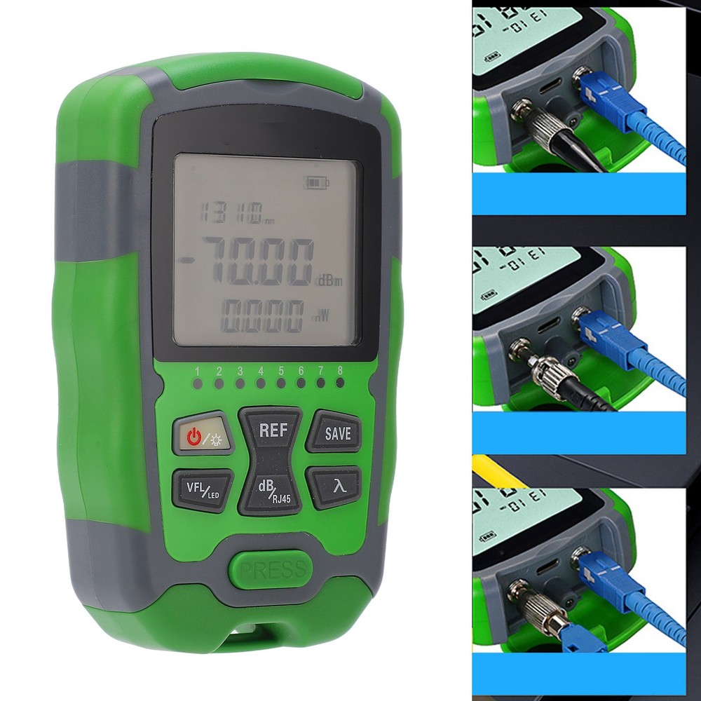 Mini Multifunctional Optical Power Meter For Fiber Optic Testing Trending❀