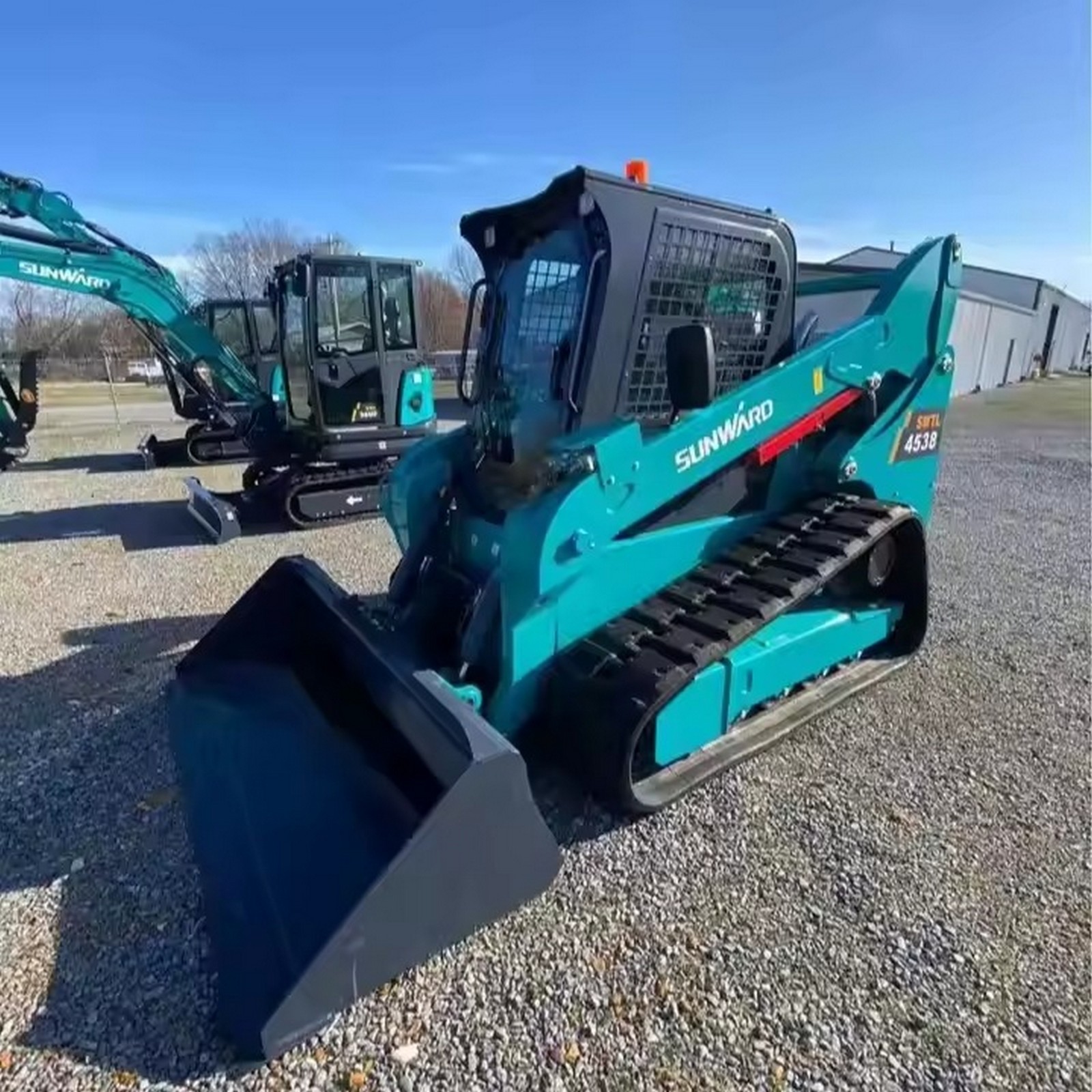 Electric Construction Mini Loader New Compact Utility Loader