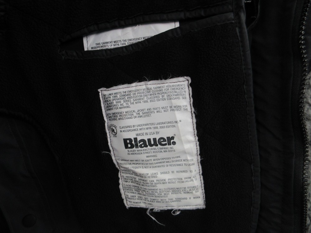 BLAUER Model 9000 9300Z Crosstech Mens Large Regular Jacket w/ Removeable Lining