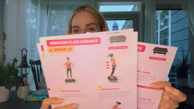 Vibration Plate Exercise Machine Guide - 6 Workout Plans, 10 Clips & Planner, Fu