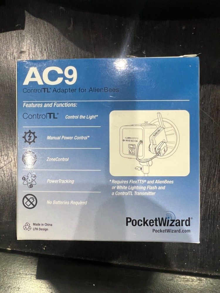 Pocket Wizard AC9 Alien Bees Adapter for Nikon PocketWizard AC9-N