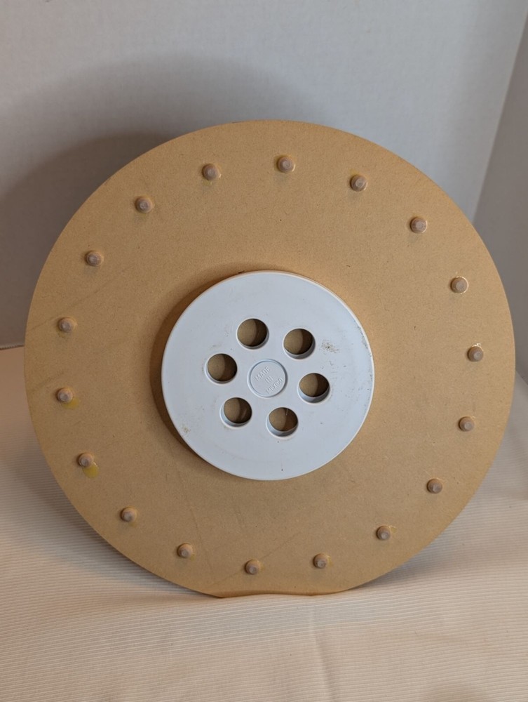 3-Tier MDF Board Sewing Spool & Thread Holder Metal Adjustable Stand For Thread