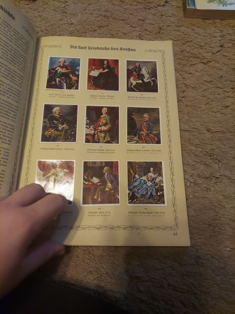 Ww1 German Card Book Completed