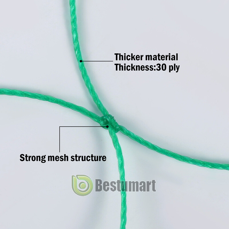 Garden Plant Climbing Net Trellis Netting Mesh Support Fruits Vine Veggie Bean