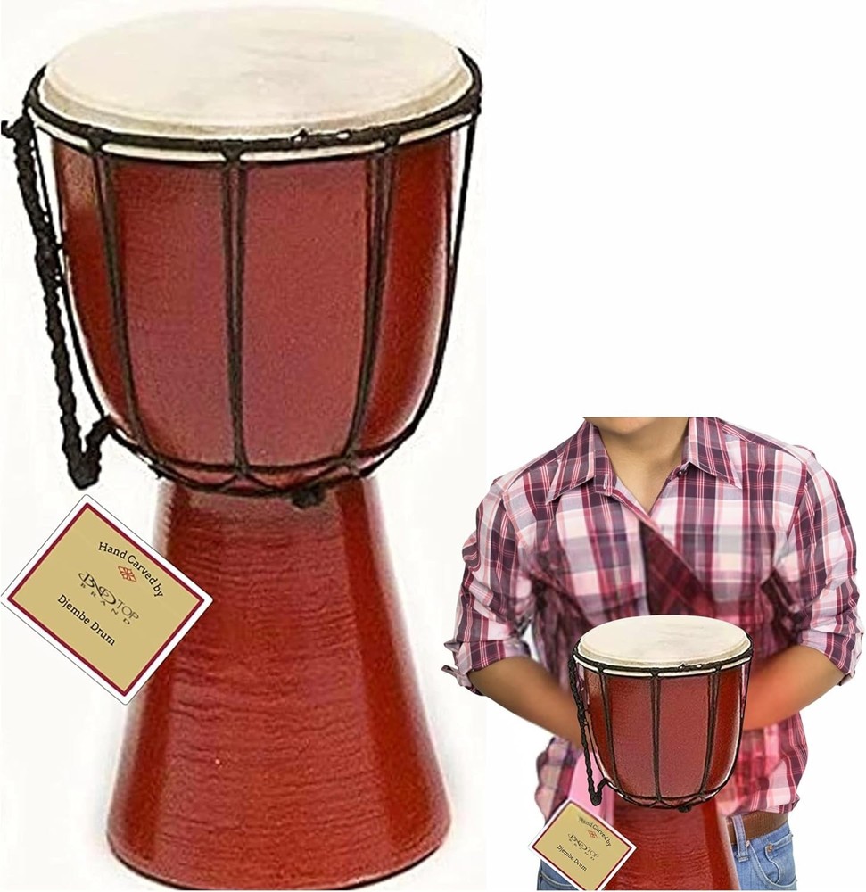 Vibrant African Percussion Djembe