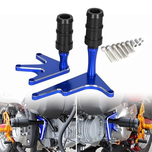 Monkey 125 Frame Sliders Falling Crash Protector Compatible with Monkey Blue