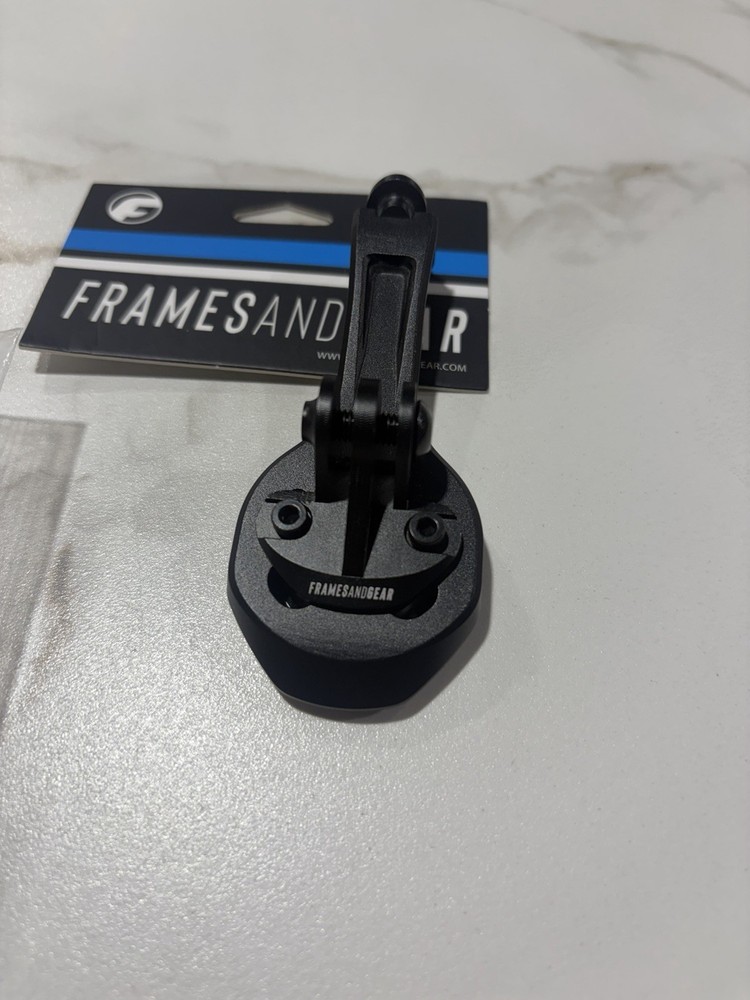 3T Apto Stealth Stem (Fixed Angle) Garmin Aero Computer Mount & GoPro Mount