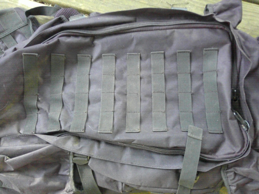 Paintball Rifle Backpack ~ Black Canvas ~ Large ~ Paintball Accessories