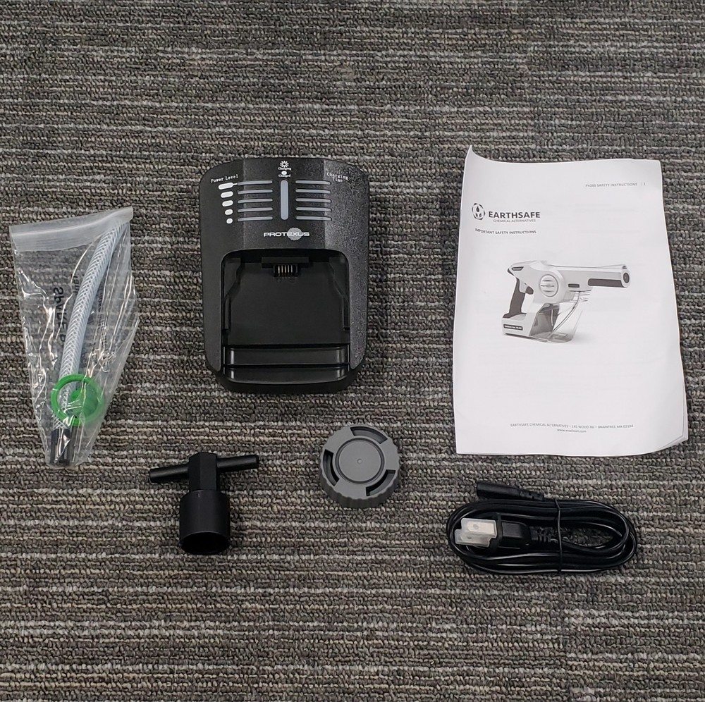 Protexus Evaclean PX200ES Cordless Handheld Electrostatic Sprayer Fogger System
