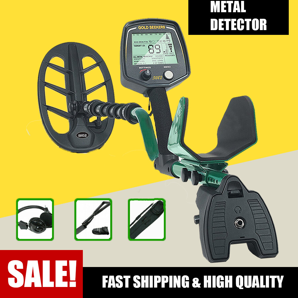 Metal Detector Pinpointer Coin Digger Kit Finder Detecting Machine Professional