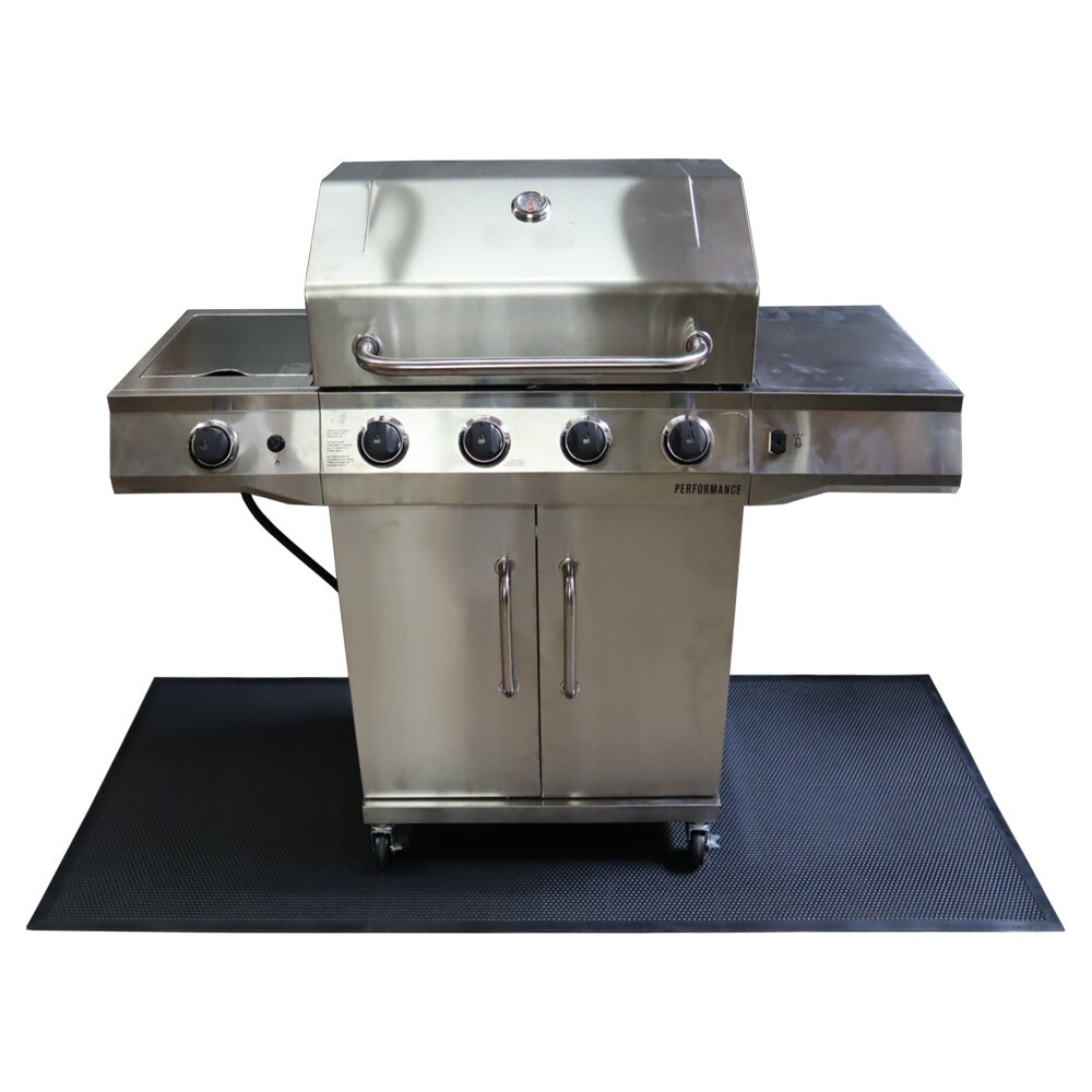 Rubber-Cal Rubber "BBQ Under Grill Mat"