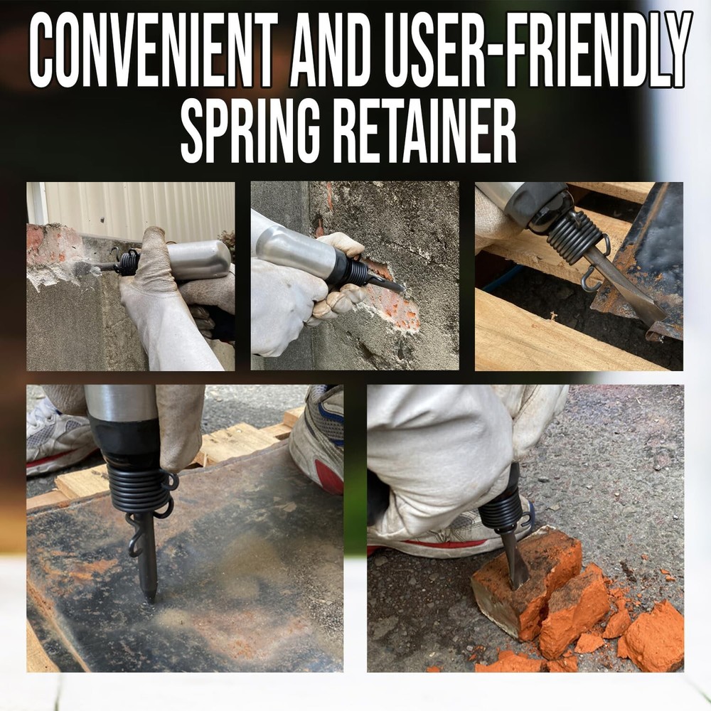 LE LEMATEC Spring Retainer for Air Hammer Chisel Gun - Secure and Efficient R...