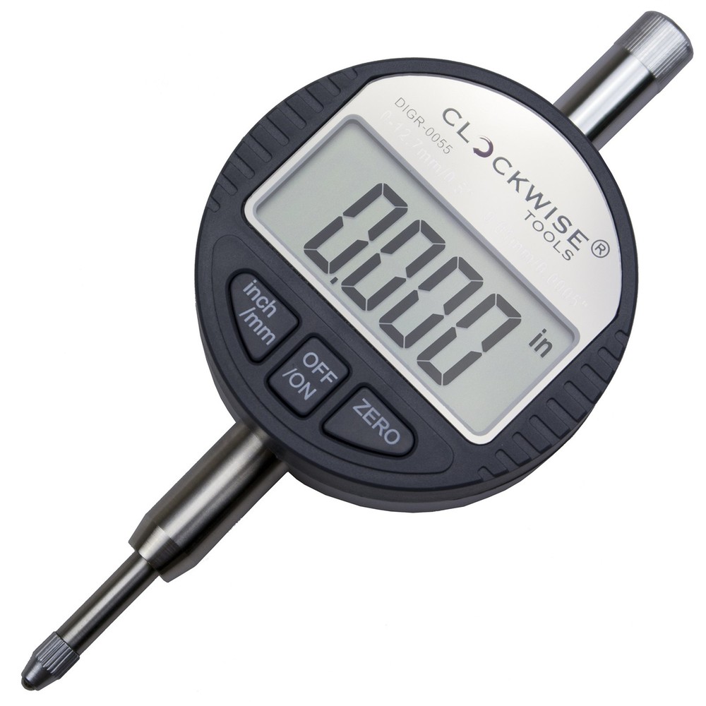 Digital Dial Indicator Gauge Set Magnetic Base Holder Metric Conversion Tool New
