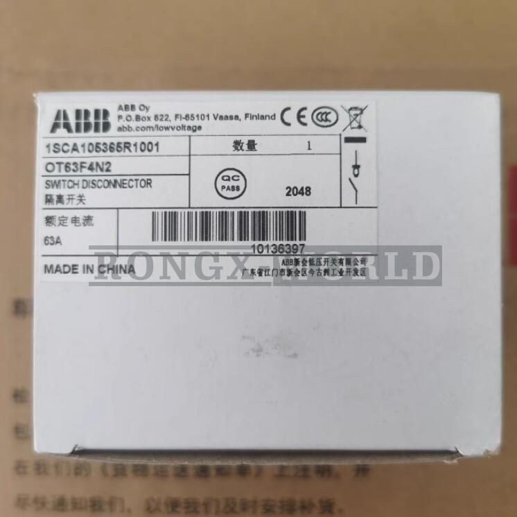 One ABB OT63F4N2 isolation switch new